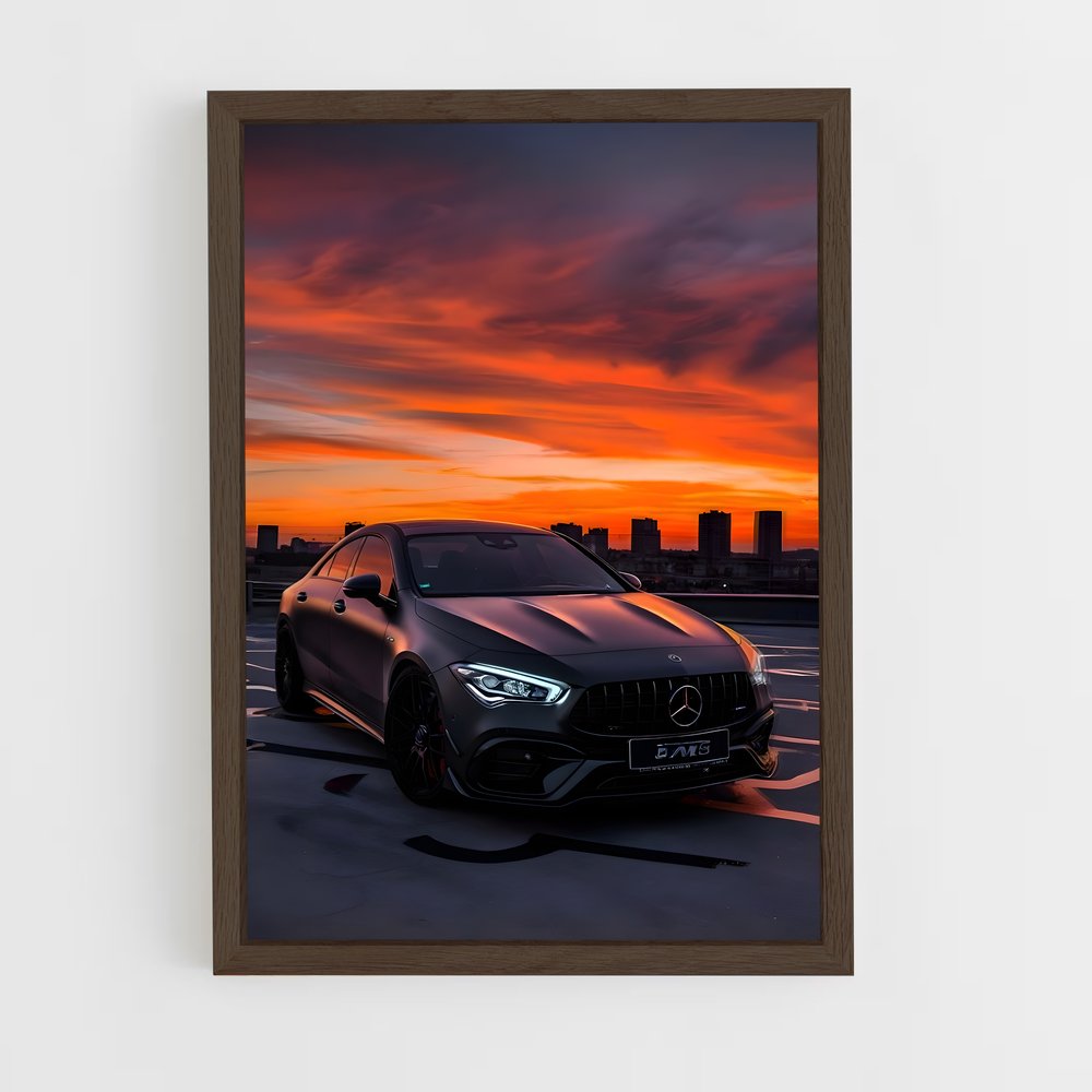 Poster AMG Noir Élégance – affiche Mercedes (vue 5)